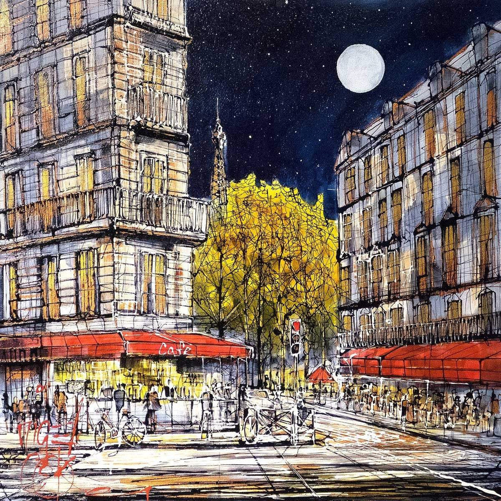 Piazza - SOLD by artist Nigel Cooke - Wyecliffe Galleries