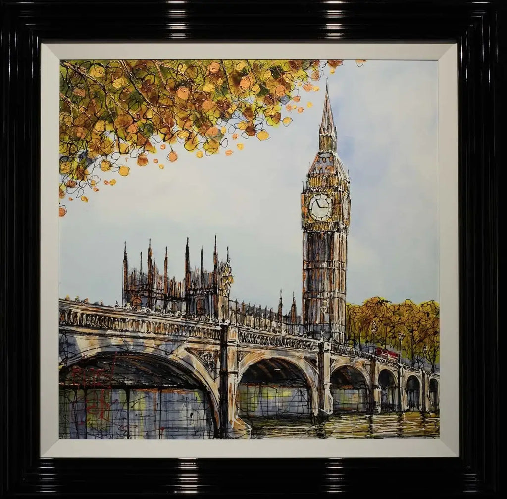 Pulse Of The City - SOLD by artist Nigel Cooke - Wyecliffe Galleries