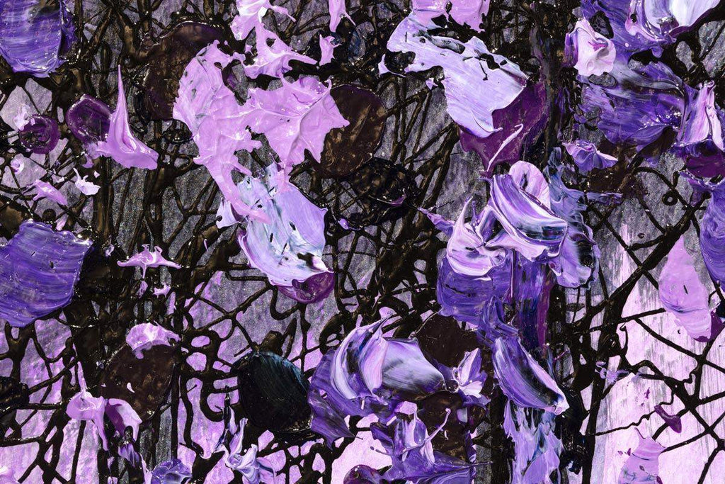 Purple Days - Original - SOLD by artist Nigel Cooke - Wyecliffe Galleries