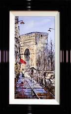 Rain Won't Ruin the View - SOLD by artist Nigel Cooke - Wyecliffe Galleries