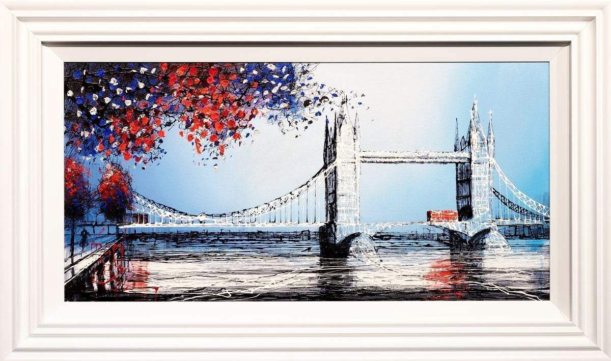 Reflection At Tower Bridge - Original - SOLD by artist Nigel Cooke - Wyecliffe Galleries