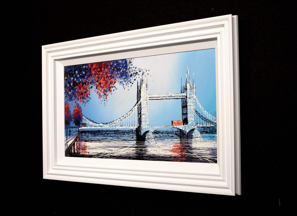 Reflection At Tower Bridge - Original - SOLD by artist Nigel Cooke - Wyecliffe Galleries