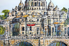 Roman Classical - SOLD by artist Nigel Cooke - Wyecliffe Galleries