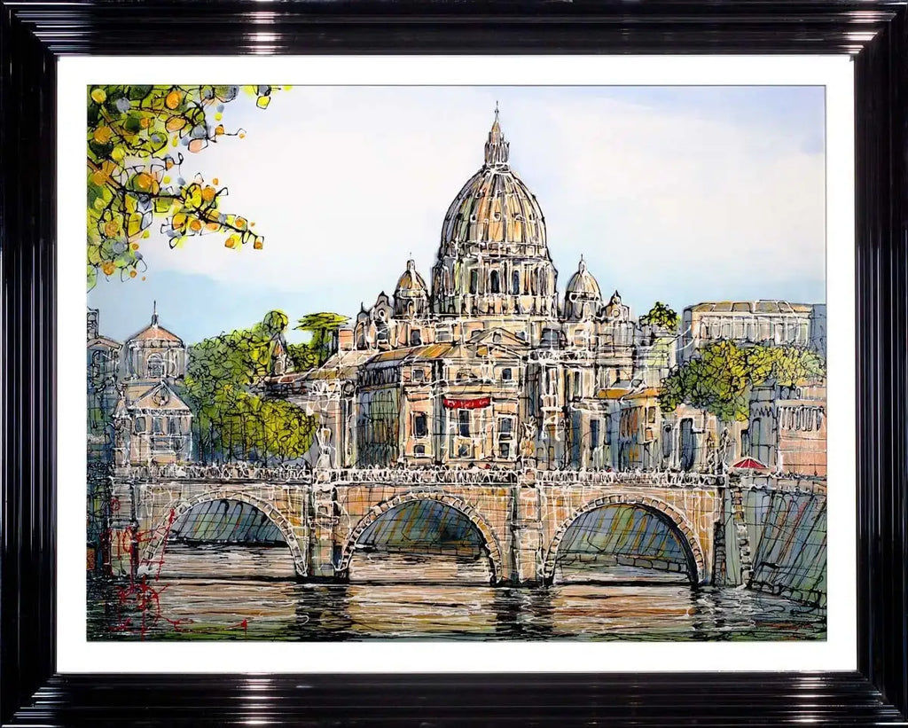 Roman Classical - SOLD by artist Nigel Cooke - Wyecliffe Galleries