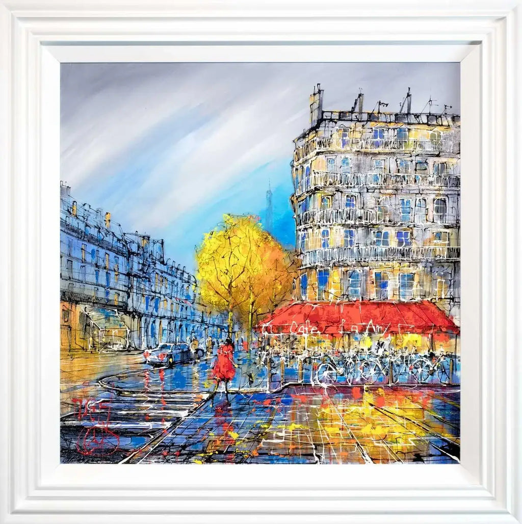 Run Into the Warm - SOLD by artist Nigel Cooke - Wyecliffe Galleries