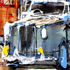 Shining Capital - Original - SOLD by artist Nigel Cooke - Wyecliffe Galleries