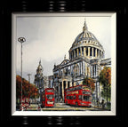 St Paul's Cathedral - SOLD by artist Nigel Cooke - Wyecliffe Galleries