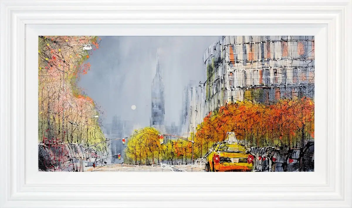 Start Spreading the News - SOLD by artist Nigel Cooke - Wyecliffe Galleries