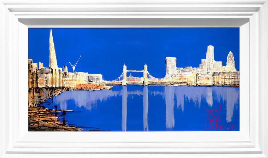 Summer Skyline - SOLD by artist Nigel Cooke - Wyecliffe Galleries