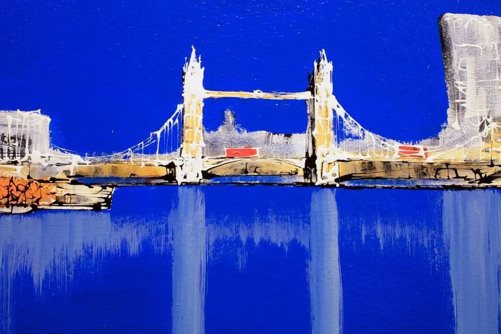 Summer Skyline - SOLD by artist Nigel Cooke - Wyecliffe Galleries