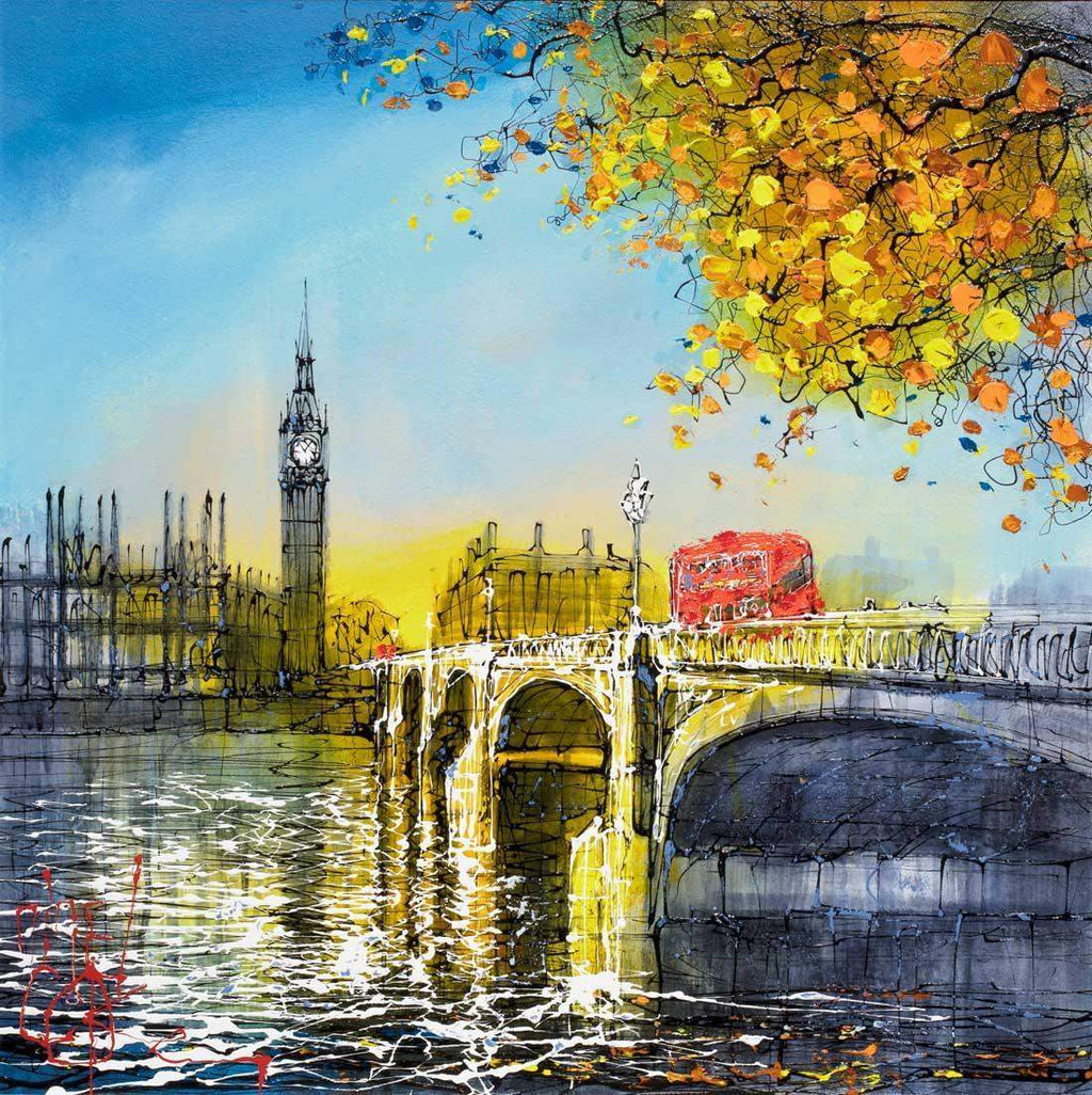 Sunshine Reflections -SOLD by artist Nigel Cooke - Wyecliffe Galleries