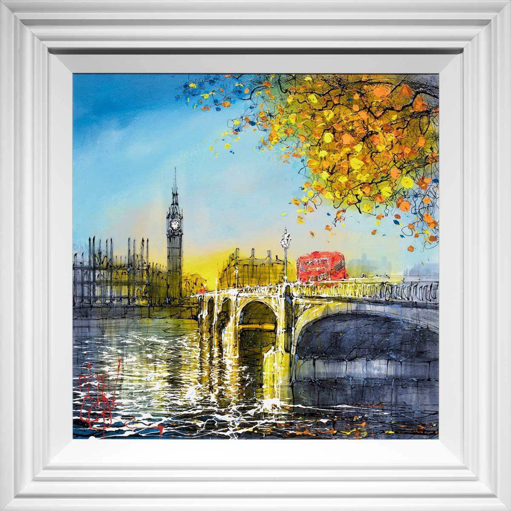 Sunshine Reflections -SOLD by artist Nigel Cooke - Wyecliffe Galleries