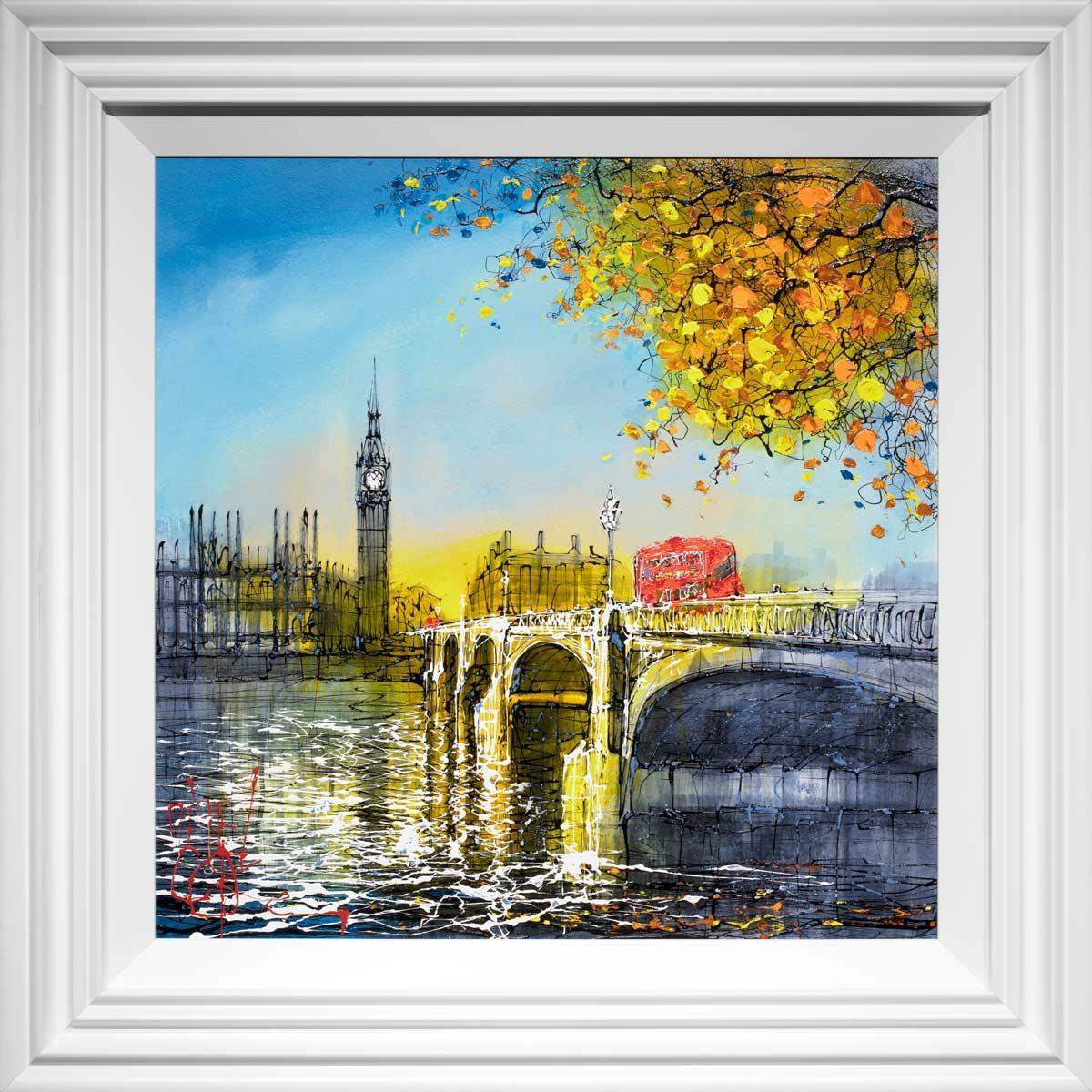 Sunshine Reflections -SOLD by artist Nigel Cooke - Wyecliffe Galleries