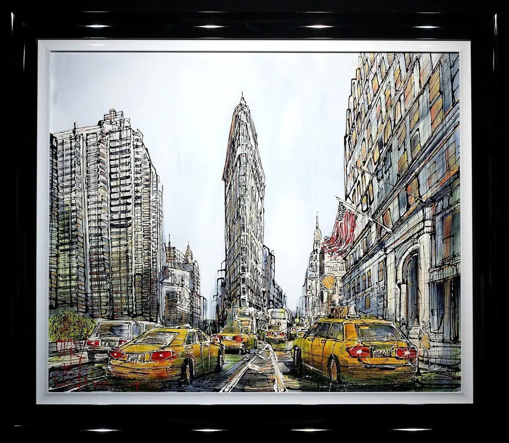 The City that Never Sleeps by artist Nigel Cooke - Wyecliffe Galleries