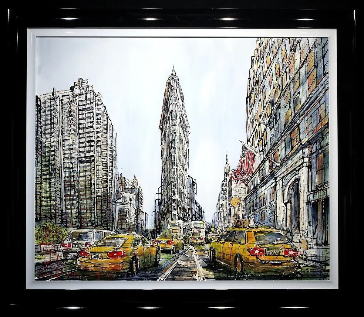 The City that Never Sleeps by artist Nigel Cooke - Wyecliffe Galleries