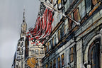 The City that Never Sleeps by artist Nigel Cooke - Wyecliffe Galleries