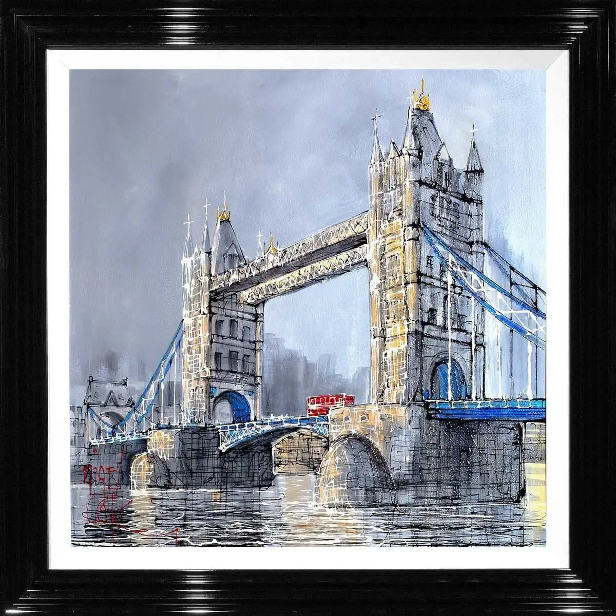 The Gateway to the City - SOLD by artist Nigel Cooke - Wyecliffe Galleries