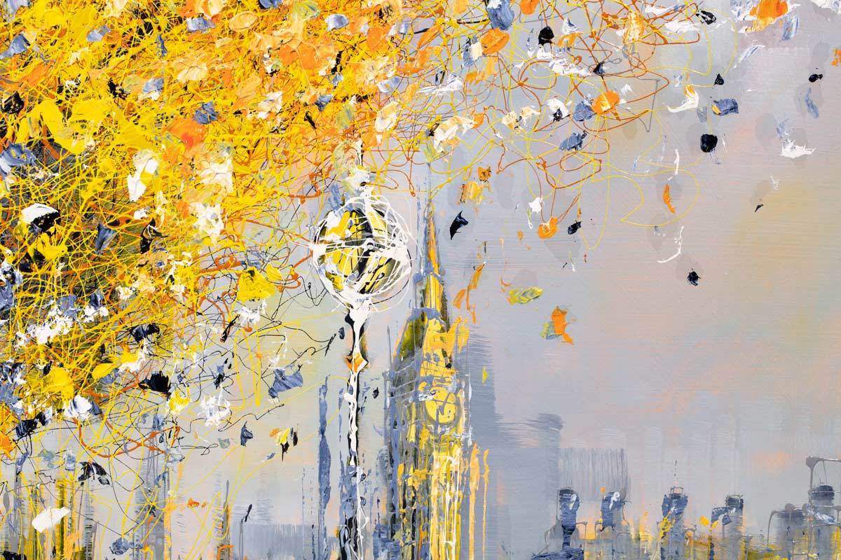 The Golden Hour - Original - SOLD by artist Nigel Cooke - Wyecliffe Galleries