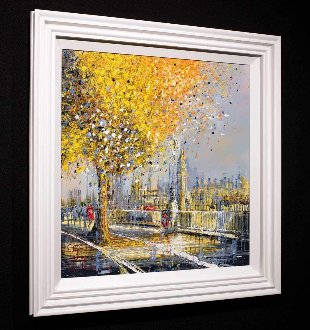 The Golden Hour - Original - SOLD by artist Nigel Cooke - Wyecliffe Galleries