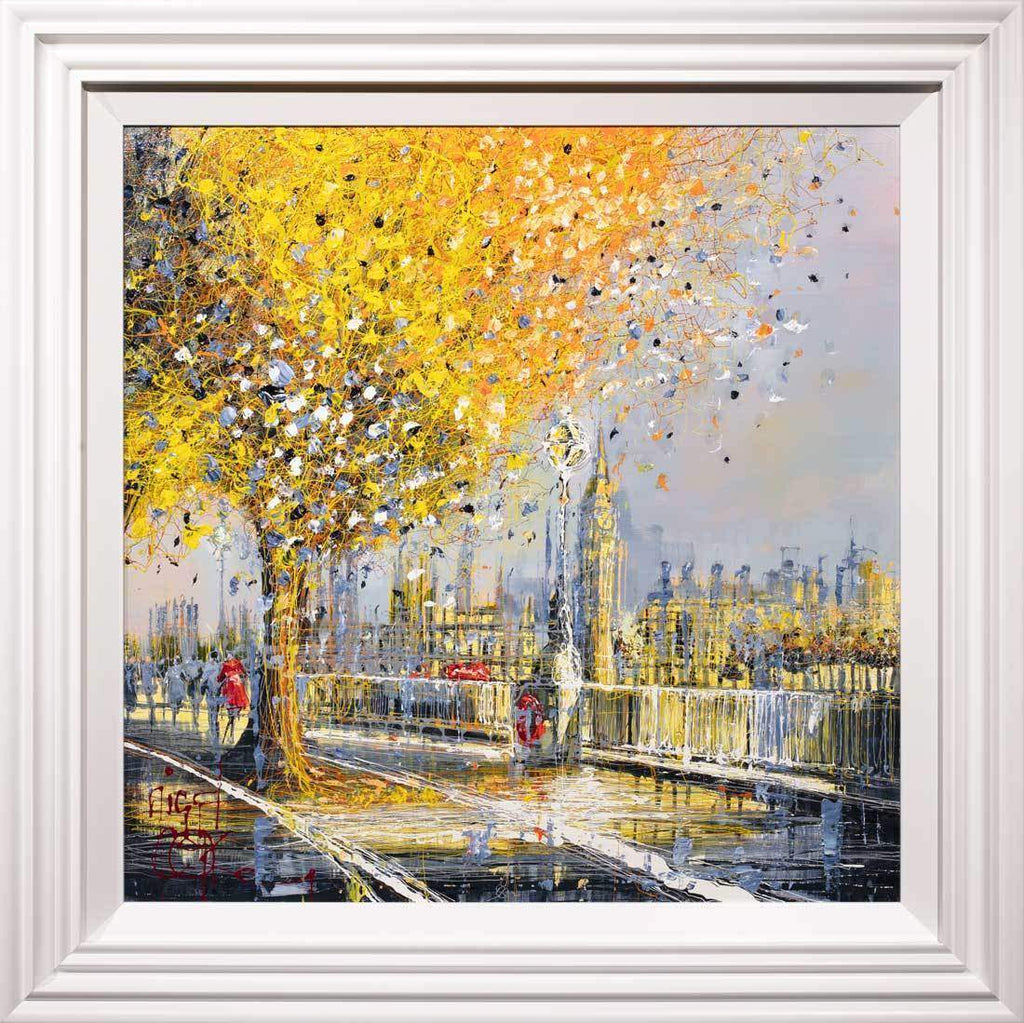The Golden Hour - Original - SOLD by artist Nigel Cooke - Wyecliffe Galleries