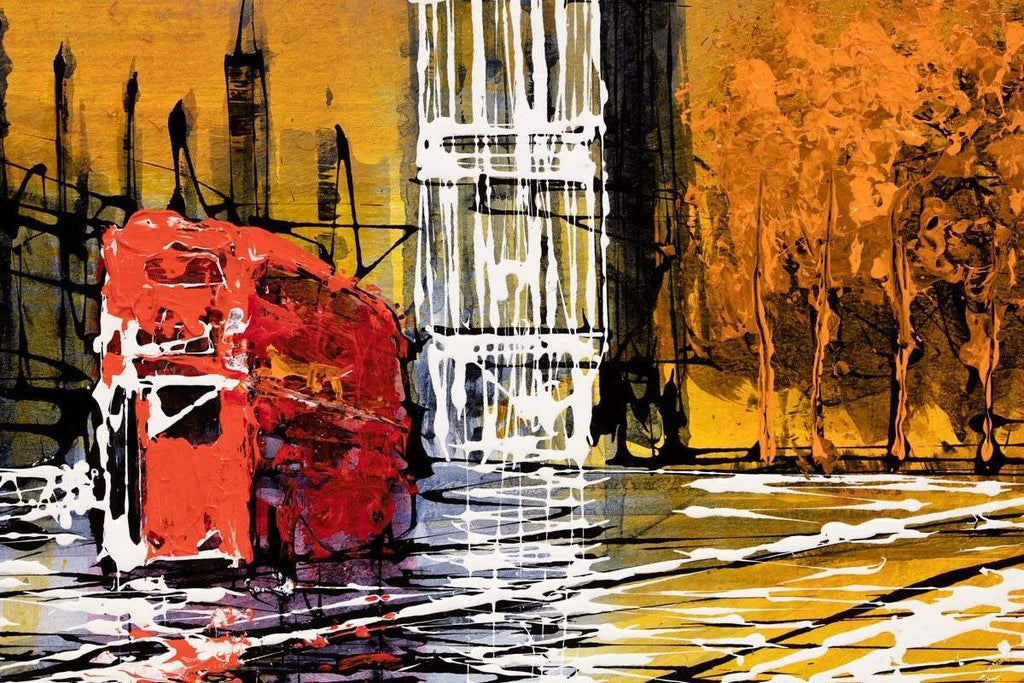 To The Tower - Original - SOLD by artist Nigel Cooke - Wyecliffe Galleries