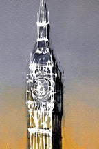 To The Tower - Original - SOLD by artist Nigel Cooke - Wyecliffe Galleries