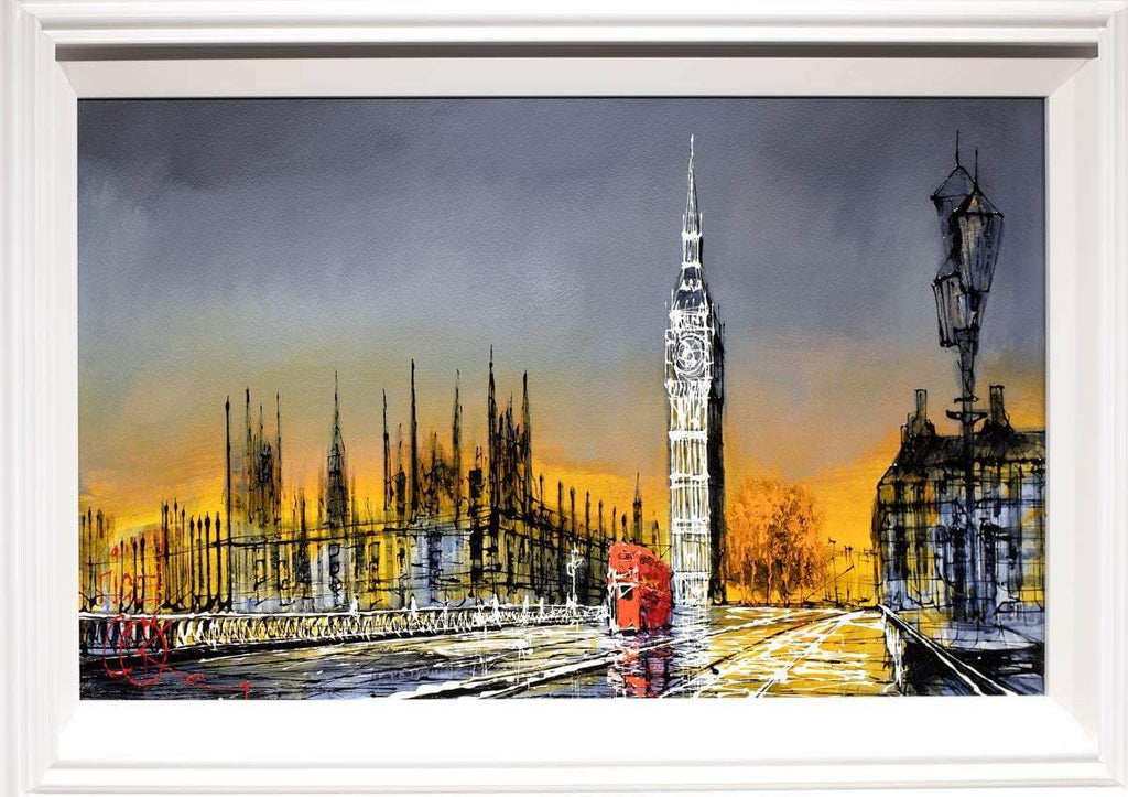 To The Tower - Original - SOLD by artist Nigel Cooke - Wyecliffe Galleries