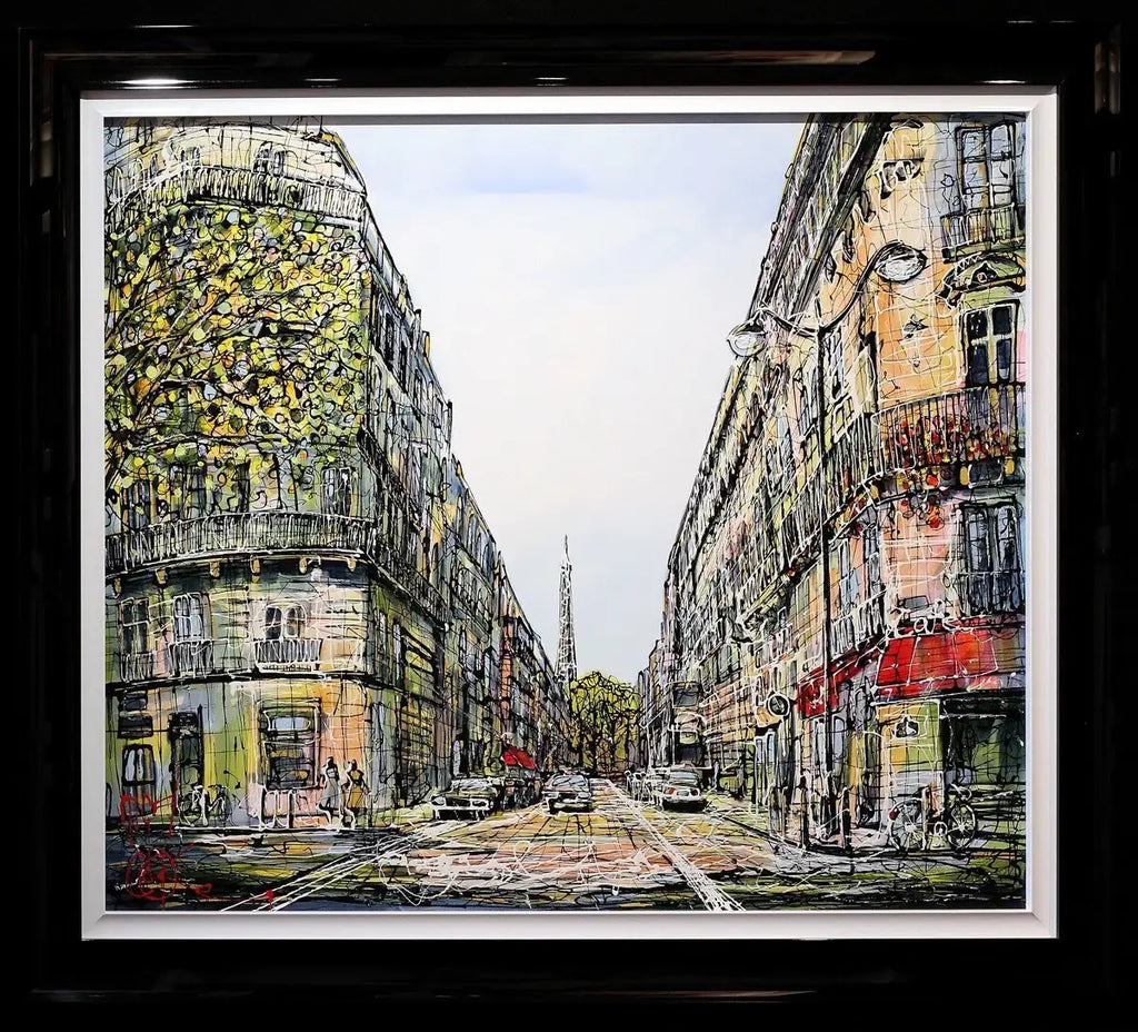 Towards the Tower - SOLD by artist Nigel Cooke - Wyecliffe Galleries