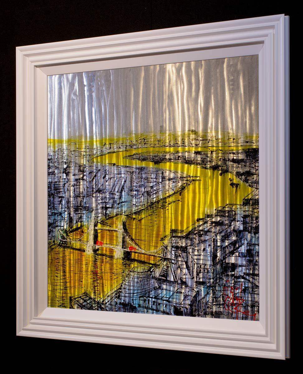 View From The Shard - SOLD by artist Nigel Cooke - Wyecliffe Galleries