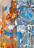 View of Big Ben - Original - SOLD by artist Nigel Cooke - Wyecliffe Galleries