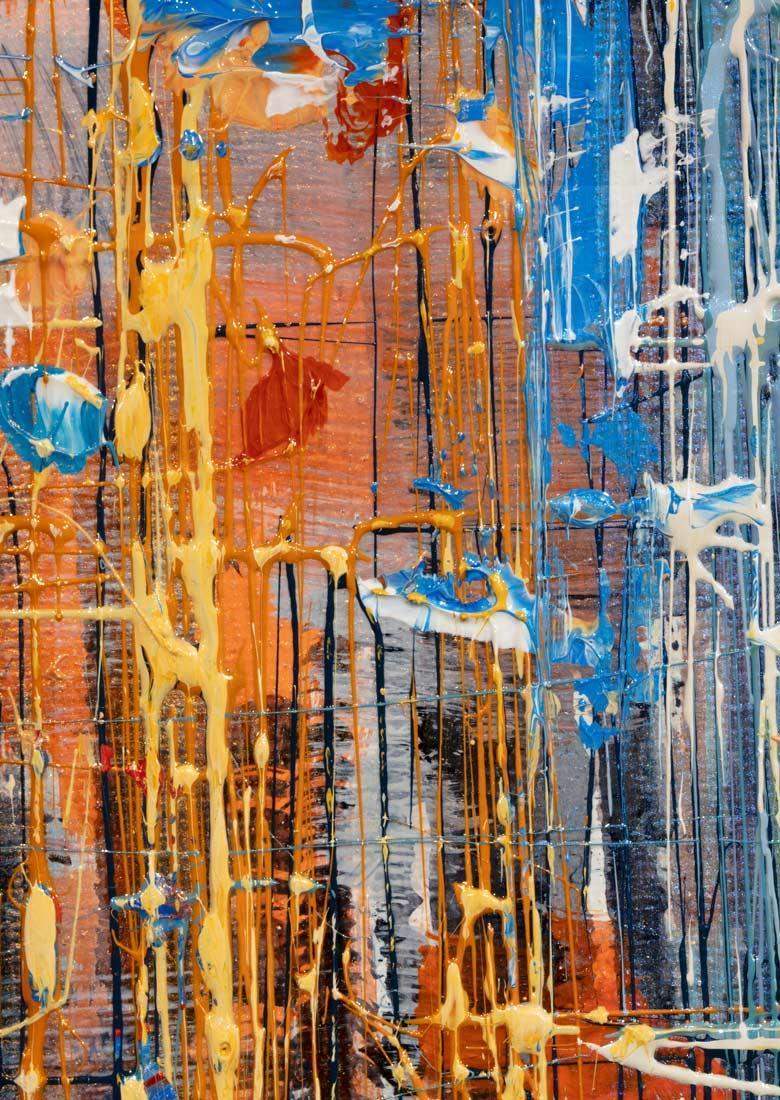 View of Big Ben - Original - SOLD by artist Nigel Cooke - Wyecliffe Galleries