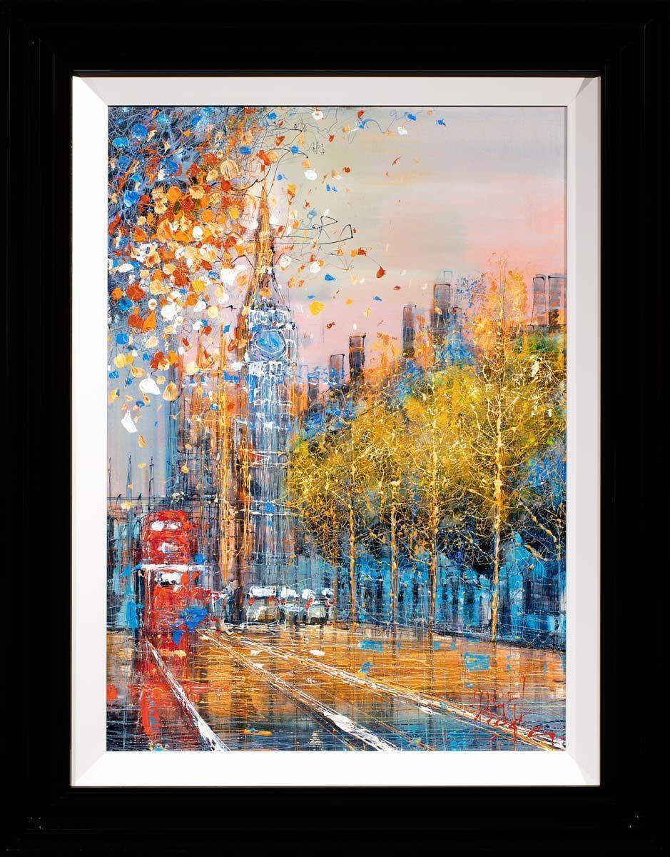 View of Big Ben - Original - SOLD by artist Nigel Cooke - Wyecliffe Galleries