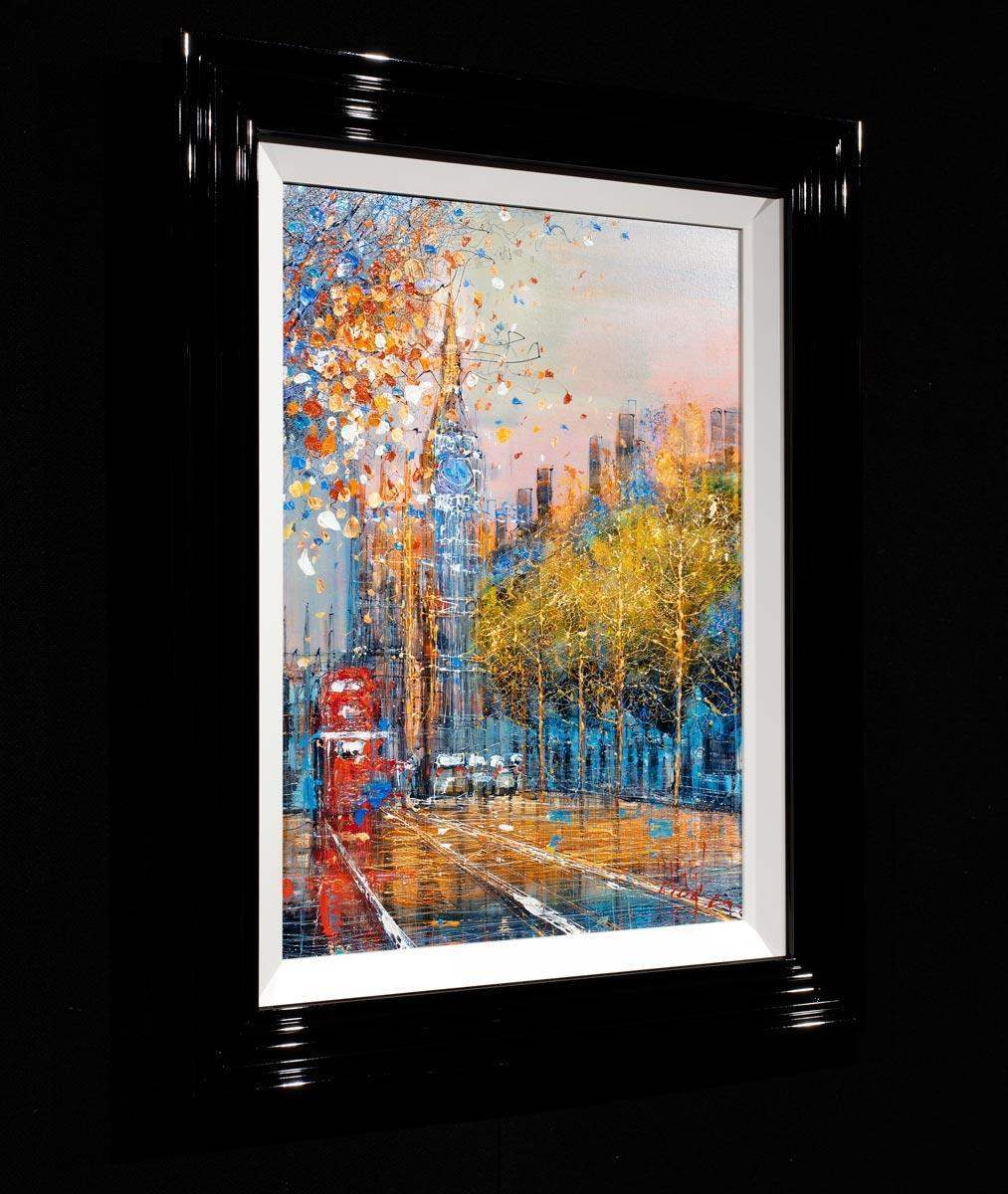 View of Big Ben - Original - SOLD by artist Nigel Cooke - Wyecliffe Galleries