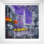 Violet City - Original - SOLD by artist Nigel Cooke - Wyecliffe Galleries