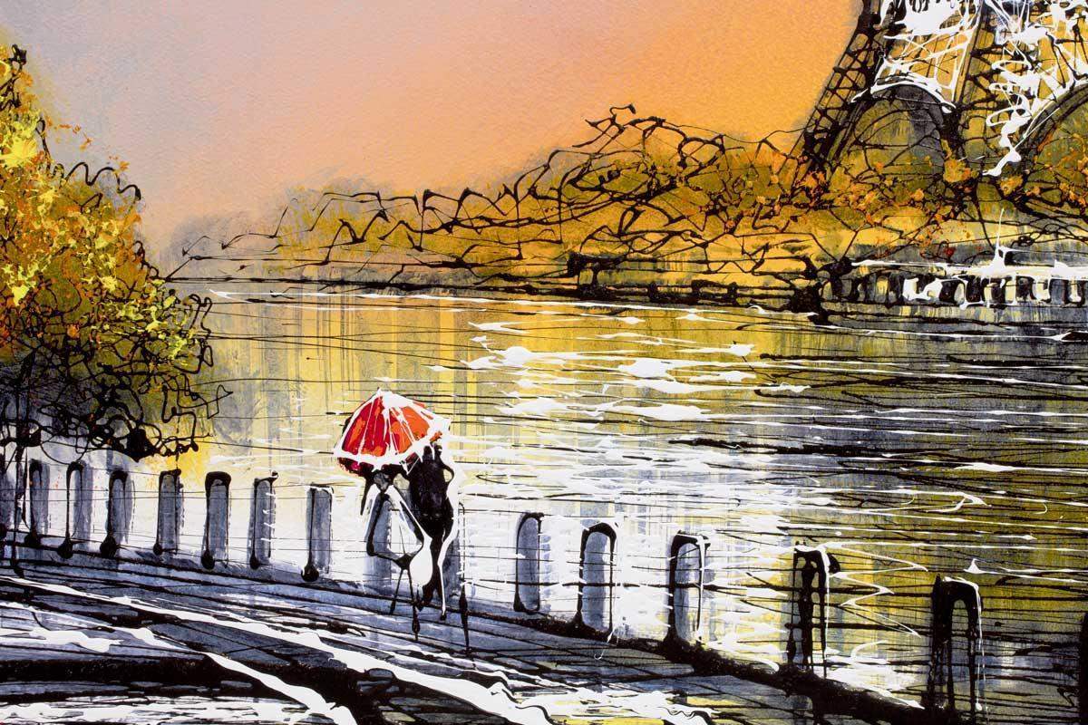 We'll always have Paris - Sold by artist Nigel Cooke - Wyecliffe Galleries