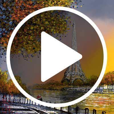 We'll always have Paris - Sold by artist Nigel Cooke - Wyecliffe Galleries