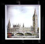 Westminster Skies - SOLD by artist Nigel Cooke - Wyecliffe Galleries