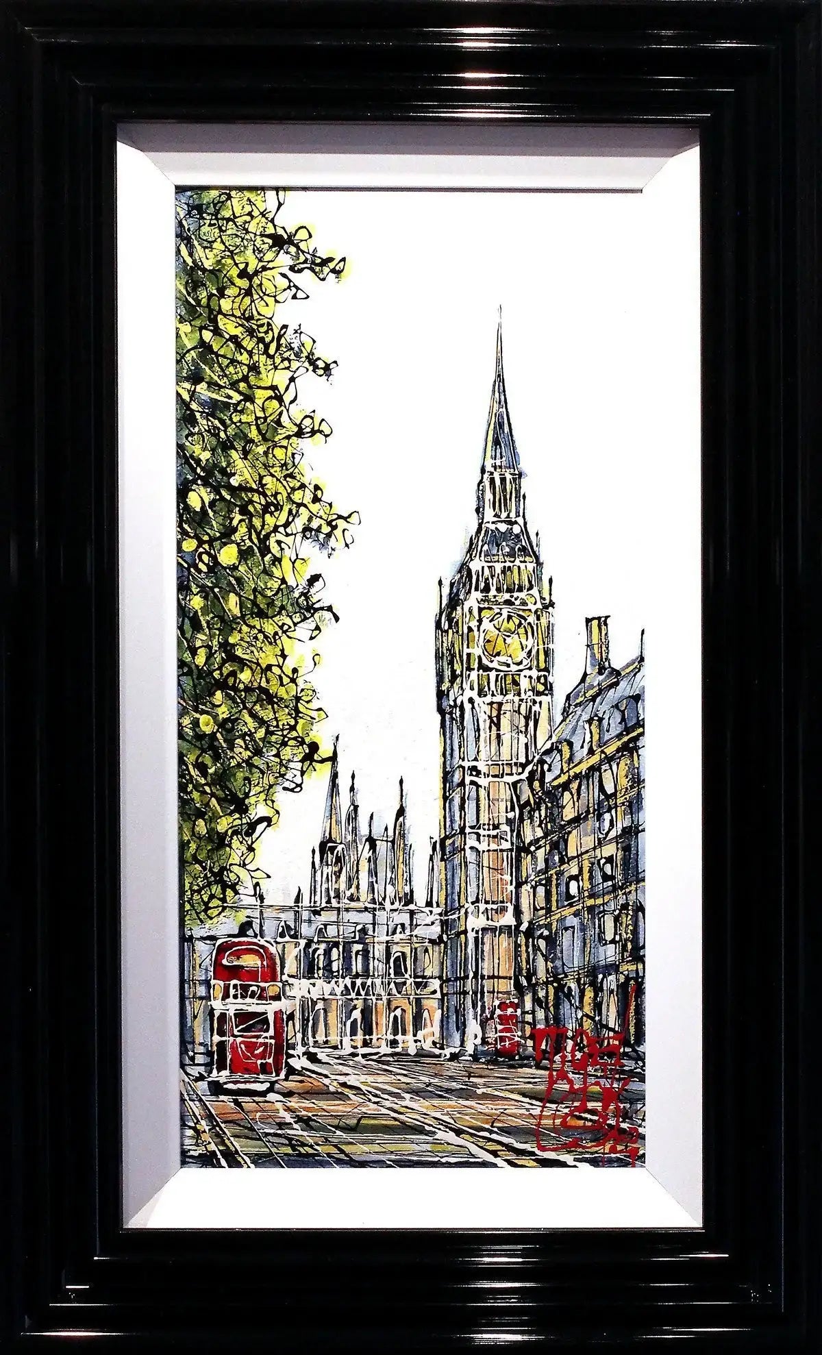 Westminster Spring - SOLD by artist Nigel Cooke - Wyecliffe Galleries