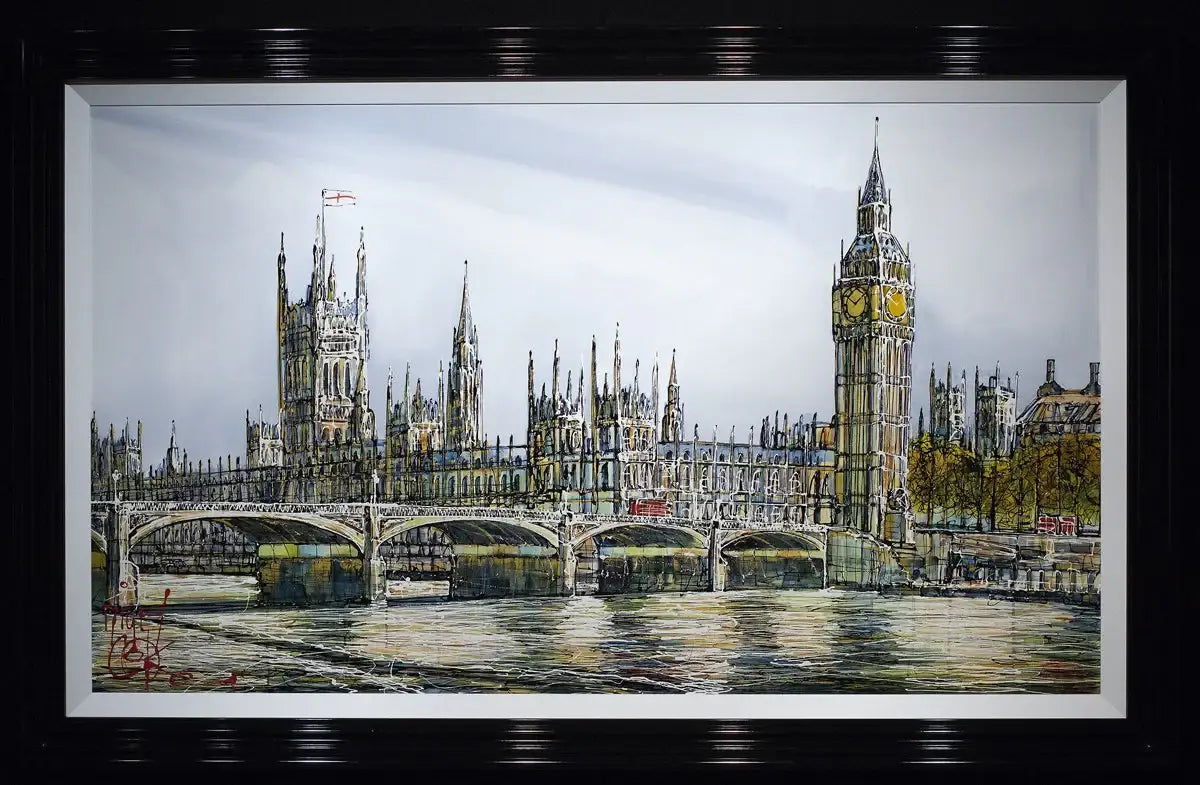 Westminster Views - SOLD by artist Nigel Cooke - Wyecliffe Galleries