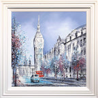 Westminster Winter - Original - SOLD by artist Nigel Cooke - Wyecliffe Galleries