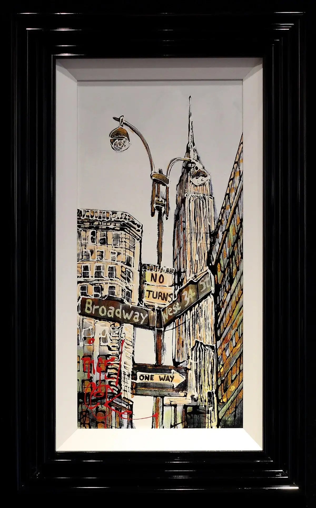 Which Way? - SOLD by artist Nigel Cooke - Wyecliffe Galleries