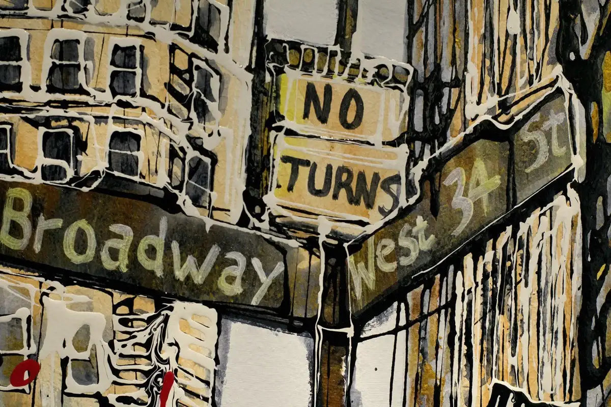 Which Way? - SOLD by artist Nigel Cooke - Wyecliffe Galleries