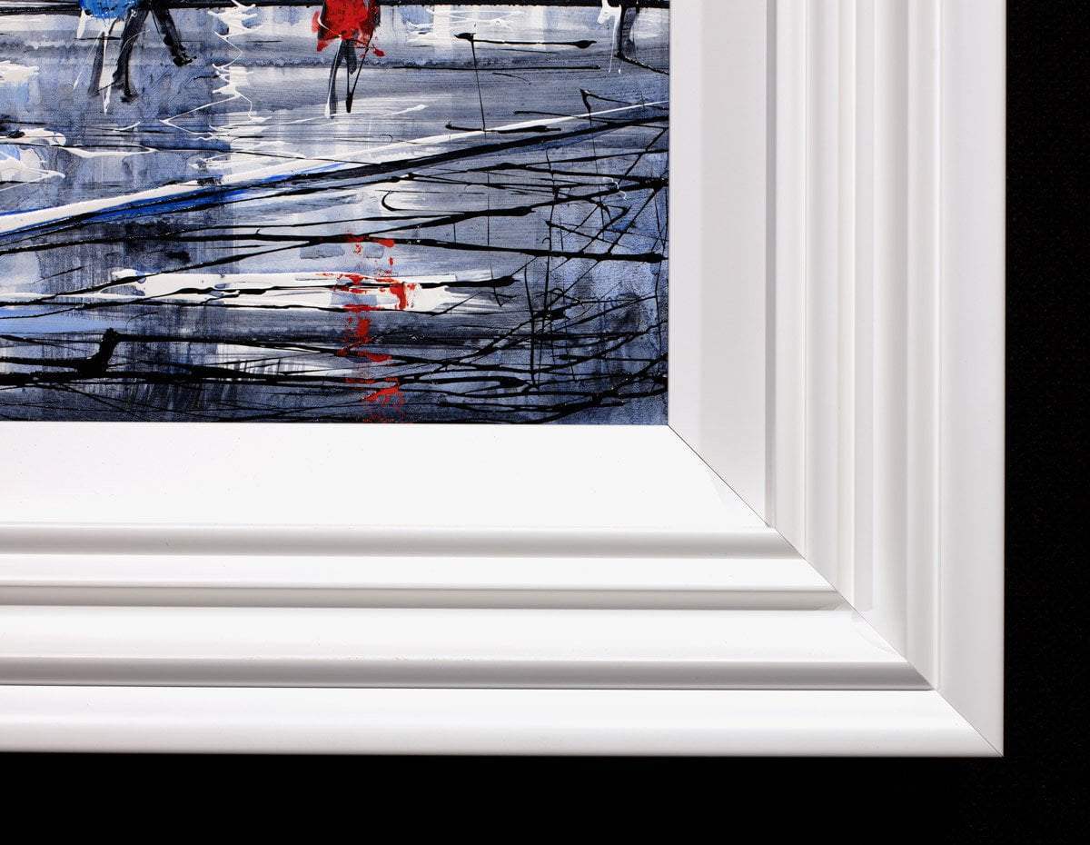 Winter City - SOLD by artist Nigel Cooke - Wyecliffe Galleries