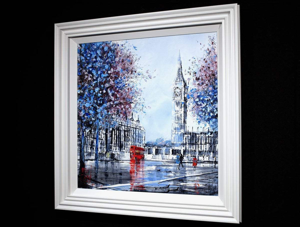 Winter City - SOLD by artist Nigel Cooke - Wyecliffe Galleries