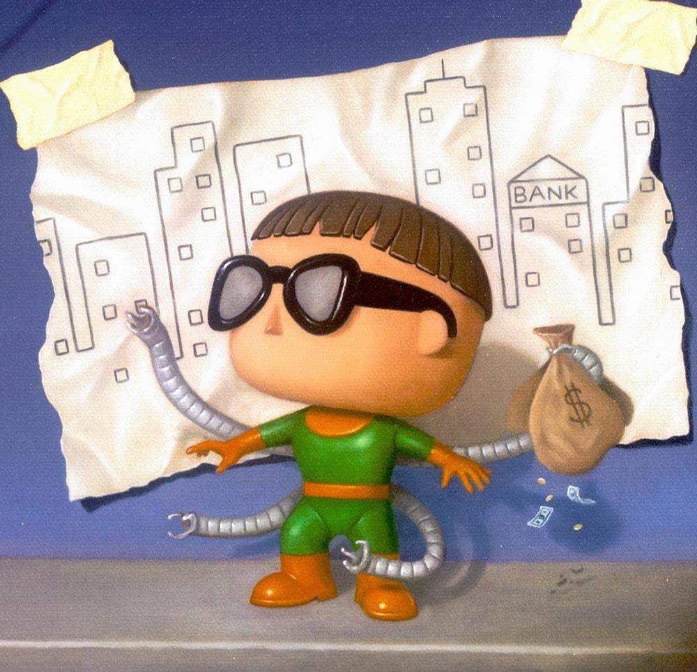 Doctor At Large - Edition - SOLD by artist Nigel Humphries - Wyecliffe Galleries