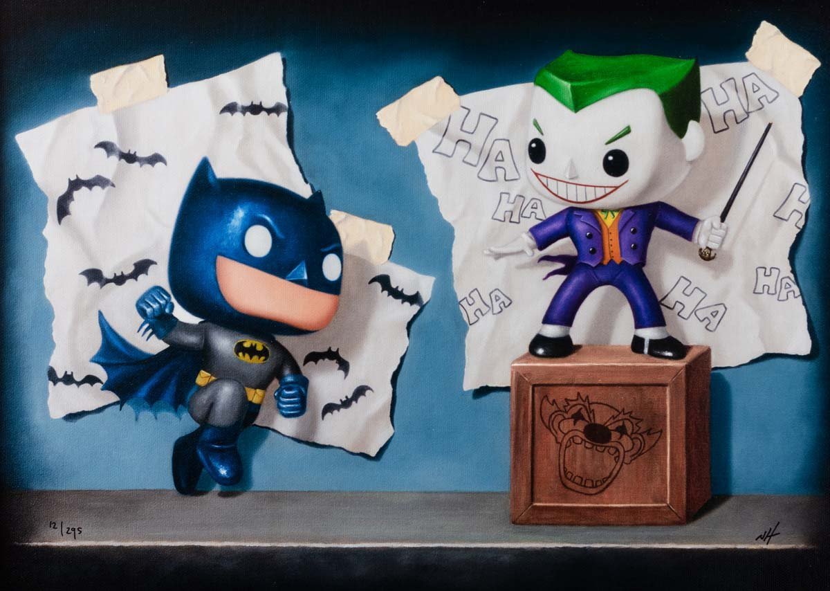 Joker's Lair - Edition Nigel Humphries Framed