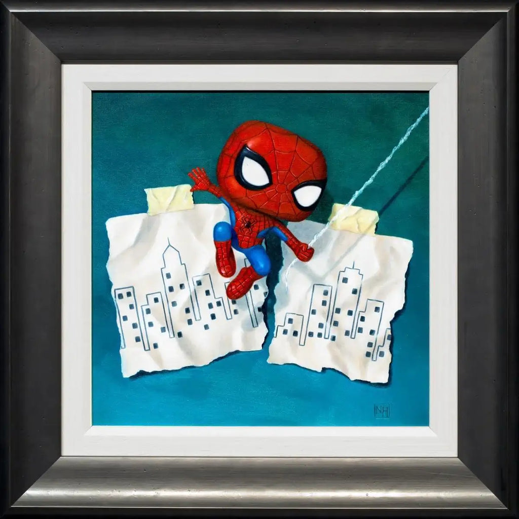 Swing Into Action - Original - SOLD by artist Nigel Humphries - Wyecliffe Galleries