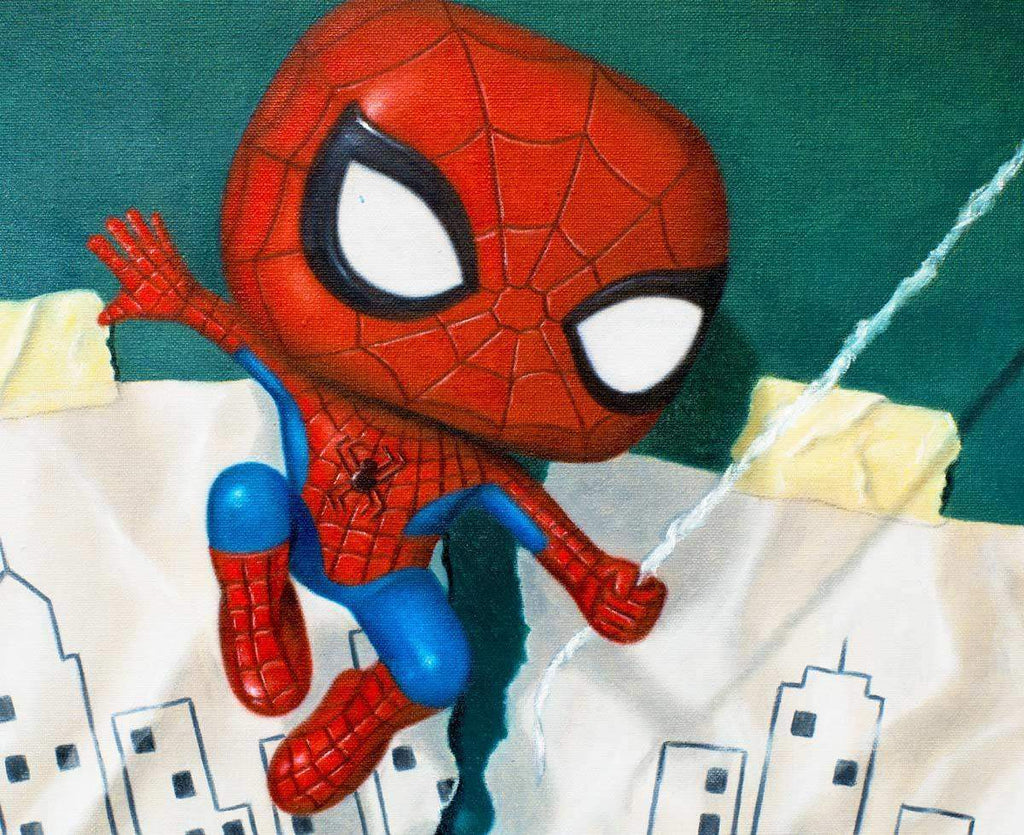 Swing Into Action - Original - SOLD by artist Nigel Humphries - Wyecliffe Galleries