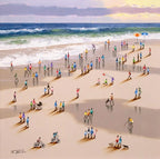 Dancing Waves - SOLD by artist Nina Miro - Wyecliffe Galleries