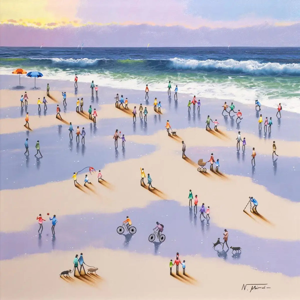 Rough Waters - SOLD by artist Nina Miro - Wyecliffe Galleries